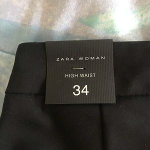 Zara black dress pants